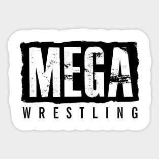 Mega (Black) Logo - Tee Sticker